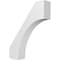 Ekena Millwork 5 1/2-in. W x 24-in. D x 30-in. H Westlake Architectural Grade PVC Knee Brace BRCP055X24X30WTL - alternate 1